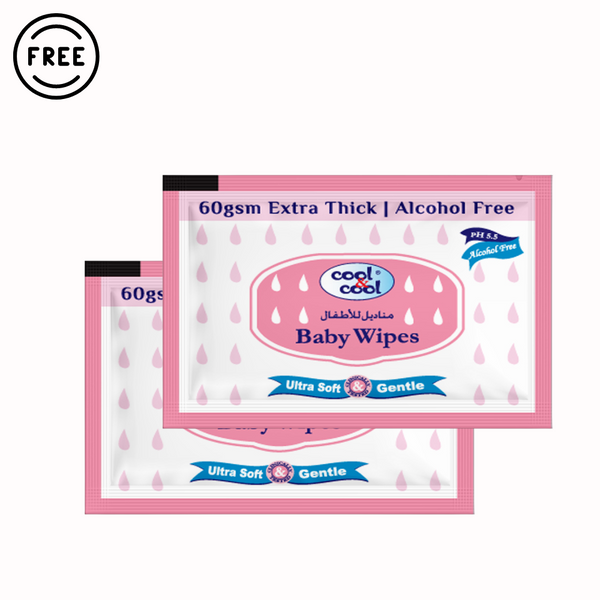 BABY WIPES (5 SACHETS) - SAMPLE1